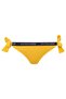 Women's Yellow Thick String Bikini Bottom - 3