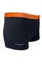 Men's Black Orange Swimmer Sea Pool Beach Swimsuit - 3