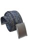 Unisex Sports Tactical Style Mixed Pattern Canvas Cloth Belt - 2