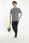 Men's Polo Collar Pocketed Dad Short Sleeve Plus Size T-Shirt - 2
