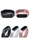 Black For Xiaomi Mi Band 3-4 Metal Wire Mesh Embroidered 16 Tier Stylish Band - 3