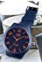 Waterproof Navy Blue Color Unisex Wristwatch - 3
