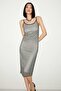 Flora Slim Slim Fit Black/white Dress