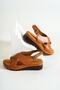 Kasey Cross Detailed Comfort Sandals - 2