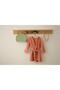 4 Layer Muslin Bathrobe – 100% Organic Cotton - Salmon - 2