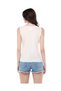 Cotton Şile Bezi Japone Sleeveless Crew Neck Summer Undershirt - 3