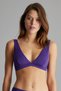 Μωβ Basic Deep V Μπλούζα μπικίνι
