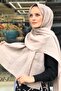 شال قطن الوهم 75x200 سم مينك - 2