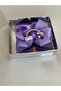 Girl's Lilac Rainbow Decorated Baby Birthday Gift Clip-on Buckle - 3
