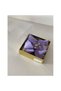 Lilac Crystal Drop Stone Mother Girl Baby Gift Clip Buckle - 4