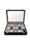 Watch Box 15 Pieces Crocodile Brown - 3