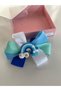 Colorful Rainbow Decorated Girl's Baby Birthday Gift Clip-on Buckle