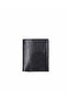 Black Laser Patterned - Medium Size Leather Men's Wallet 628