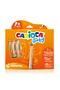 Carioca Baby "3 In 1" Jumbo Wooden Body Crayons Pack of 10 (with Pencil Sharpener Gift) - 2