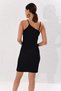 Women's Black Cross Collar Camisole Dress Yİ1813 - 4