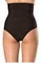 Women's Laser Cut Seamless Corset Slip Black - Flexible & Lifting Underwear 3030 - 3