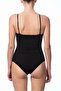 Women's Black Thin Strap Snap Body 2935 - 3