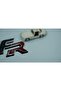 Dk Tuning Fr Logo Front Grille Screw-On 3D Chrome Metal Logo