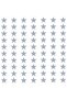 70 Pieces Silver Star Stickers