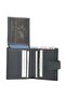 Genuine Leather Navy Blue Leather Men's Wallet S1CE00001623 - 3
