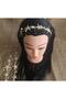 Starfish Tied Crown Hair Band Buckle - 4