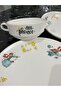 Little Prince Pattern Porcelain 5 Piece Children's Dinnerware Food Set - 3