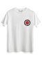Unisex Red Hot Chilli Peppers Digital Printed White T-shirt
