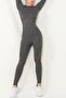 Efficiency High Waist Stretch Seamless Sports Leggings - 4