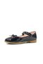 469-1 Orthopedic Girl's Black Patent Leather Bow Ballerina Ballerina - 3