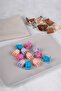 12 Pcs Women's Mixed Colors Peg Hair Clip
