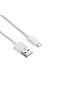 Micro Usb Data Ve Şarj Kablosu 1m - Beyaz