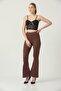 Women's High Waist Seamless Recovery Flared Leg Leggings - 4