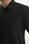 Dad Collar Pocket Patterned Model Classic Cut T-Shirt T-shirt - 2