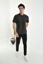 Dad Collar Pocket Patterned Model Classic Cut T-Shirt T-shirt - 5
