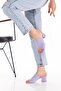 Angel Lilac Knitwear 5 Cm Heel Slippers - 4