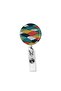 Linear Set of 3 Neck Lanyard Phone Strap Yoyo Keychain Name Badge - 3