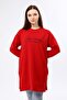 Women's Red Slogan Tunic