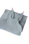 4 Layer Muslin Poncho - 100% Organic Cotton - Mint Green - 5