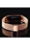 Black For Xiaomi Mi Band 3-4 Metal Wire Mesh Embroidered 16 Tier Stylish Band - 8