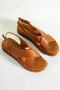 Kasey Cross Detailed Comfort Sandals - 3