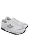 Maroon I Large Size Men's White / Gray Casual Sports Shoes - 3