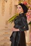 فستان سهرة أسود من ألمينا - 2