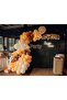 100 Pieces Balloon Chain Set - (Salmon - Caramel - White)
