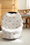 Multi-Purpose Stroller - Breastfeeding - High Chair Cover / Combo Cover - Pomegranate Red