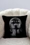 Black African Women's Modern Digital Printed Decorative Pillow Cushion Cover - 2