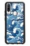 General Mobile Gm 20 Pro Blue Wave Design Compatible Phone Case
