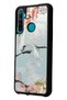 Oppo Realme 5I Watercolor Stork Design Glossy Phone Case - 2