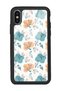 حافظة هاتف لامعة بتصميم أوراق شجر صغيرة متوافقة مع هاتف Iphone Xs Max
