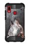 Samsung Galaxy A20 A30 Compatible Case Tank Full Protection Antishock - Wild Wolf