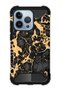 iPhone 13 Pro Compatible Case Tank Full Protection Antishock - Honeycomb Marble